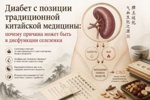 Диабет с позиции традиционной китайской медицины: почему причина может быть в дисфункции селезенки